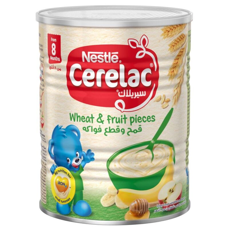 CERELAC WHEAT FRUITS 400GM