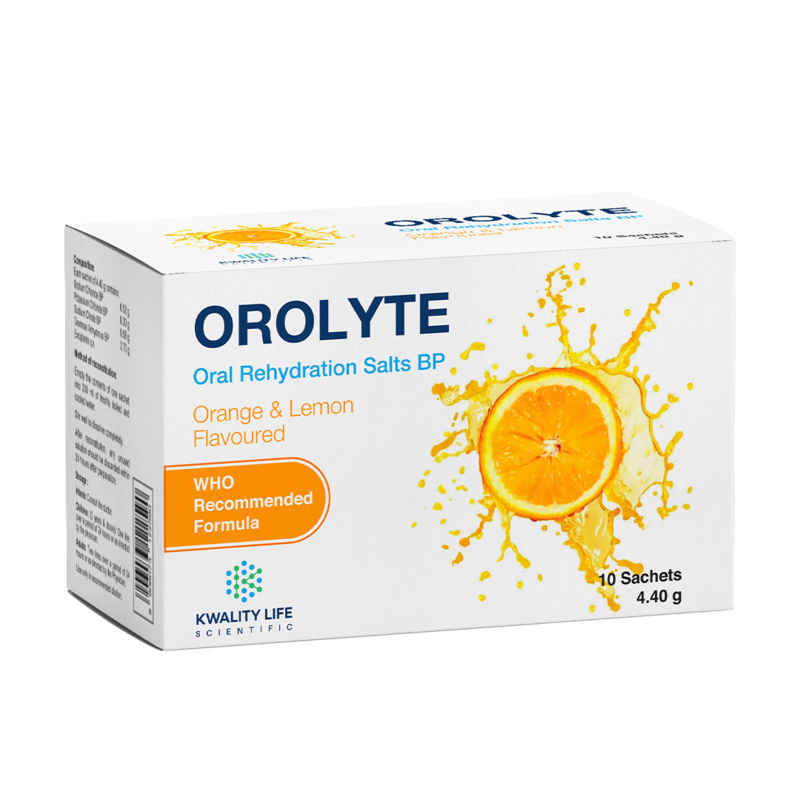 Orolyte Orange & Lemon Sachets 10'S