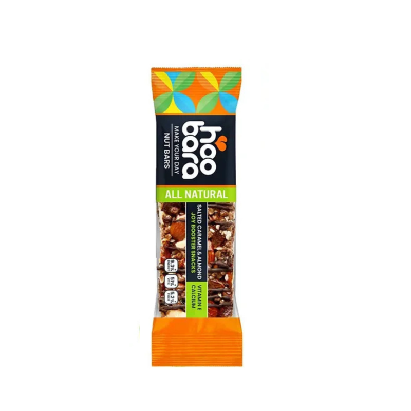 

Hoobara Nuts Bar Salted Caramel & Almond