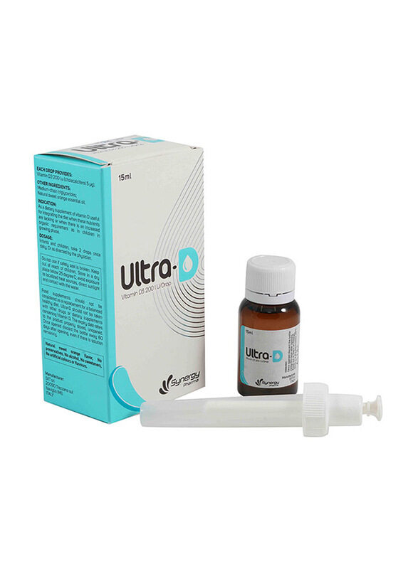

Synergy Pharma Ultra D3 200 IU Drops, 15ml