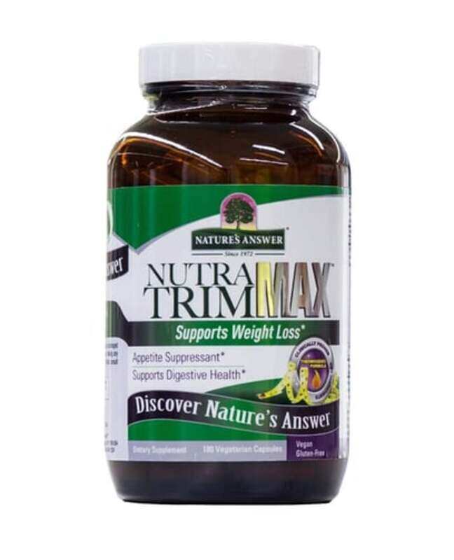 

NATURES ANSWER NUTRA TRIM MAX V-CAP 180S