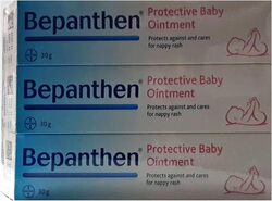 Bepanthen 3 Piece 30gm Protective Baby Ointment for Kids