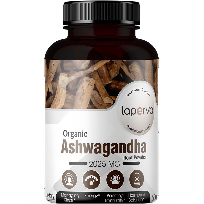 

LAPERVA ORGANIC ASHWAGANDHA TAB 60'S