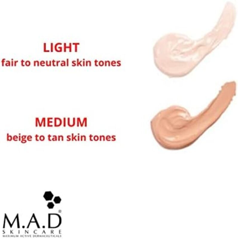 M.A.D Skincare Solar Ptotection Photo Guard SPF 50 Self-Adjusting Foundation Serum, 30g