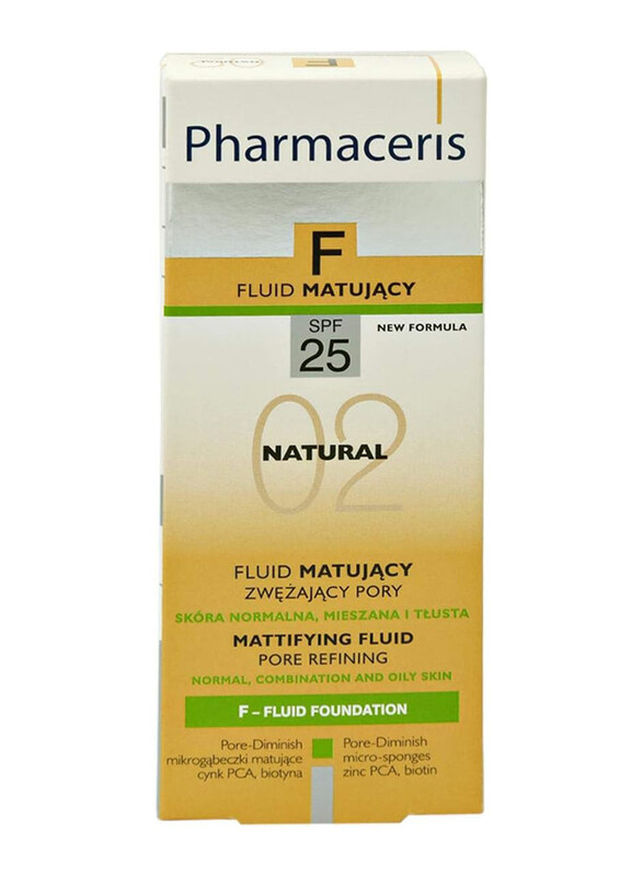 

Pharmaceris Mattifying Fluid Pore Refining 02 Natural, 30ml