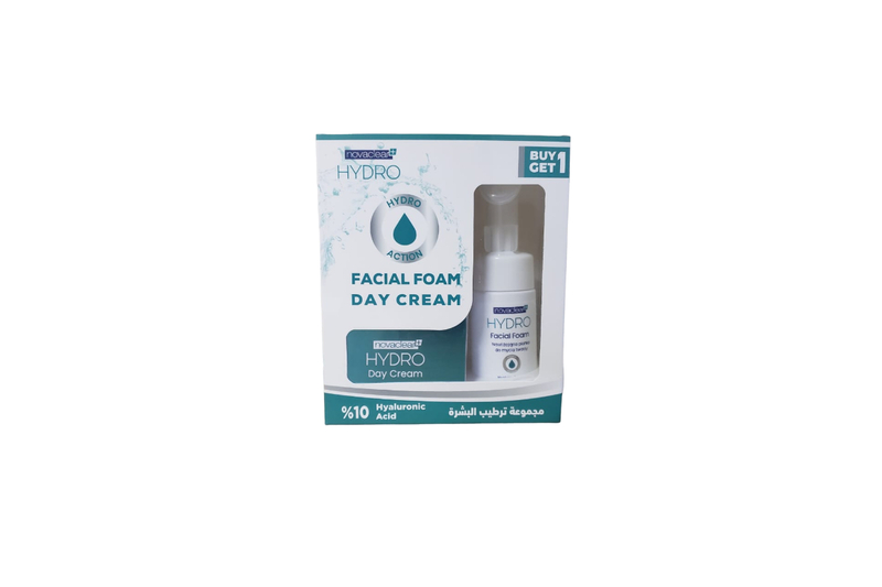 NOVACLEAR HYDRO FACIAL FOAM 100 ML + HYDRO DAY CREAM 50 ML