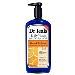 Dr Teals Epsom Salt Body Wash - Vitamin C & Citrus Oils 710 Ml