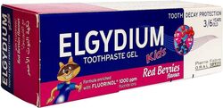 Pierre Fabre 50ml Elgydium Tooth Decay Protection Red Berries Toothpaste Gel for Kids