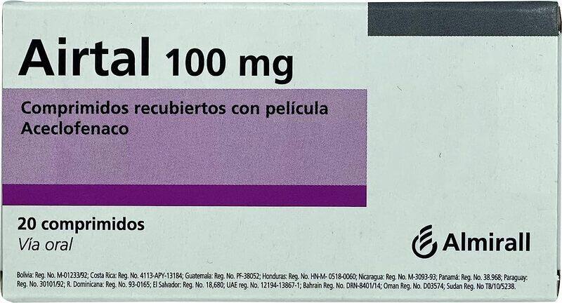 

Almirall Airtal 100mg, 20 Tablets