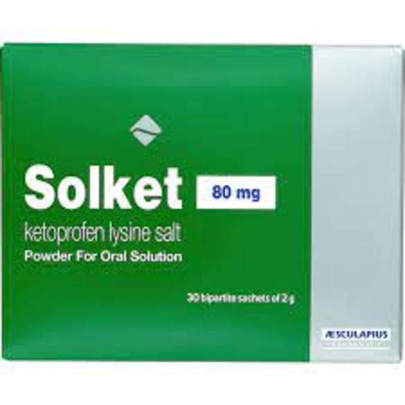 

SOLKET 80 MG SACHET 30S