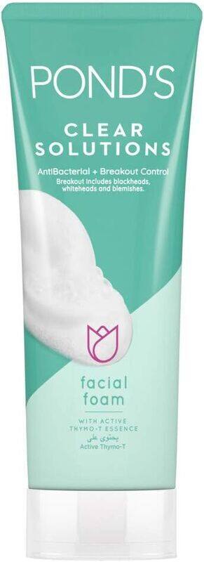 

Pond'S Clear Solutions Facial Foam, 100gm