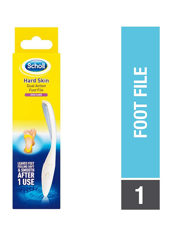 

Scholl Dual Action Unisex Foot File, 1 Piece