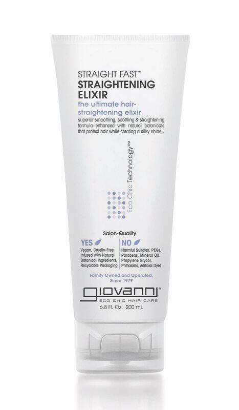 

Giovanni Straight Fast Hair Straightening Elixer 6.8Oz