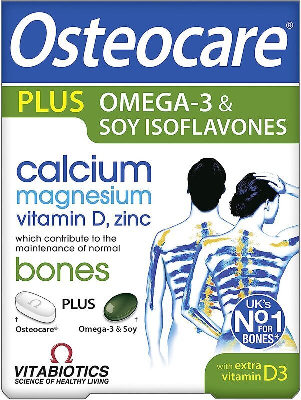 Vitabiotics Osteocare Plus Omega 3 & Soy Isoflavones, 84 Capsules