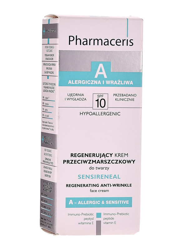 Pharmaceris Ph Sensireneal Allergic & Sensitive Hypoallergenic Regenerating Anti Wrinkle Face Cream, 30ml