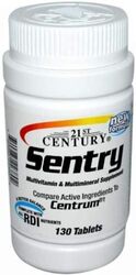 21St Century Sentry Multivitamin & Multimineral Supplement, 130 Tablets