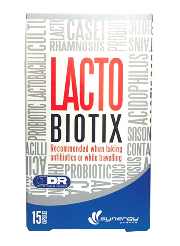 

Synergy Lactobiotix Capsule, 15 Capsules