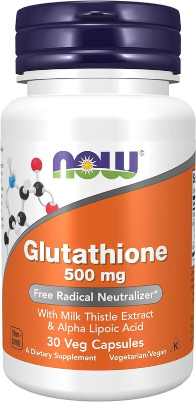 NOW GLUTATHIONE 500 MG CAPS 30S