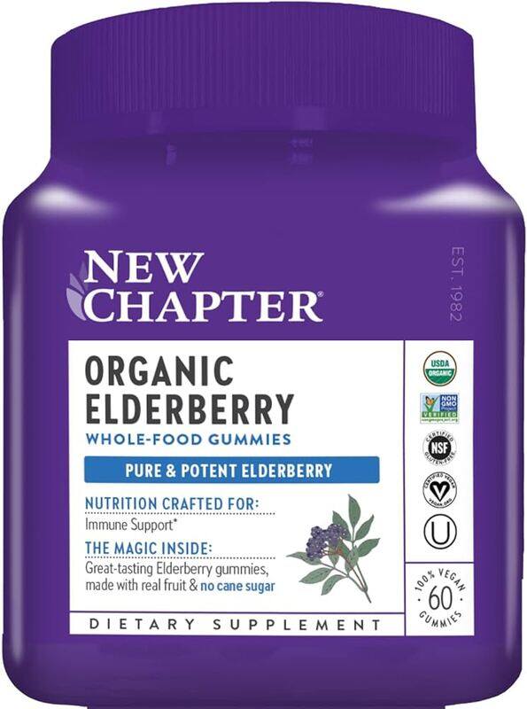 

189.52New Chapter Org Elderbery Wf Gummies 60S