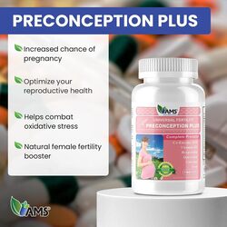 AMS Preconception Plus Female Capsules, 30 Capsules