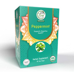 Tea Connection Organic Peppermint Tea Bags 16'S