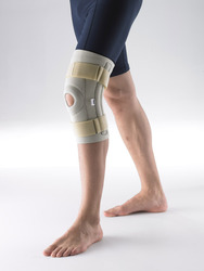 Makida Hinged Knee Support, Grey, Medium