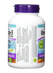 Webber Naturals Brain Health Omega-3 Kids Supplements, 150mg, 120 Softgels
