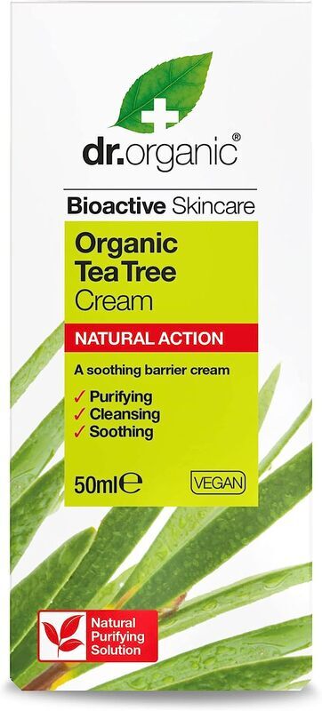 Dr. Organic Tree Antiseptic Cream, 50ml