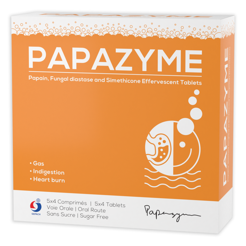 

Gepach Papazymeeffervescent Tab 20S