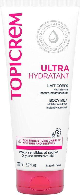 

Topicrem Ultra-Moisturizing Body Milk Lotion, 200ml