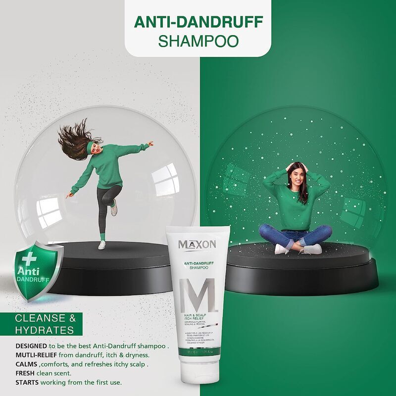 Maxon Anti Dandruff Shampoo, 200ml