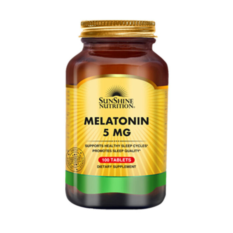 

Sunshine Melatonin 5Mg Tab 100S