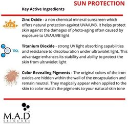 M.A.D Skincare Solar Ptotection Photo Guard SPF 50 Self-Adjusting Foundation Serum, 30g