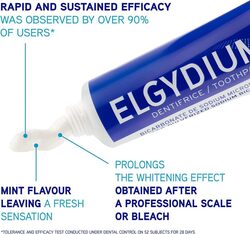 Pierre Fabre Elgydium Whitening Toothpaste, 75ml