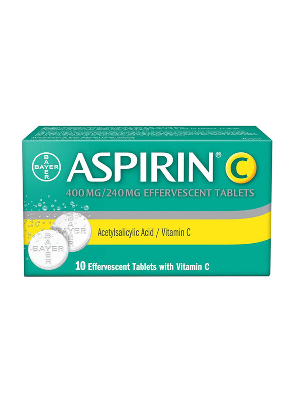 

Aspirin C Effervescent Vitamins, 3 x 10 Tablets