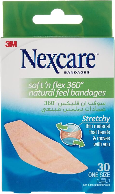 Nexcare Soft N Flex Comfort Bandage 30S