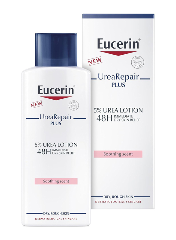 Eucerin UreaRepair Plus 5% Urea Body Lotion for Dry & Rough Skin, 250ml