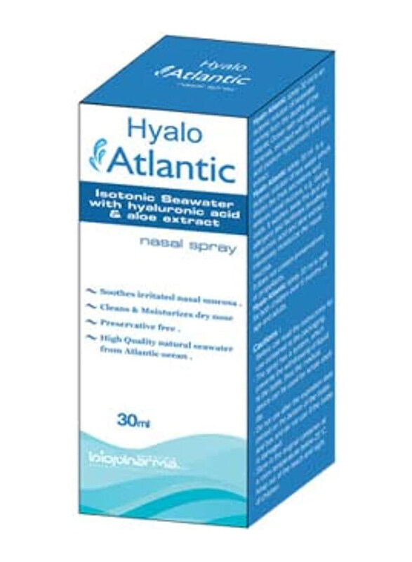 

Biopharma SA Hyalo Atlantic Nasal Spray with Hyaluronic Acid, 30ml