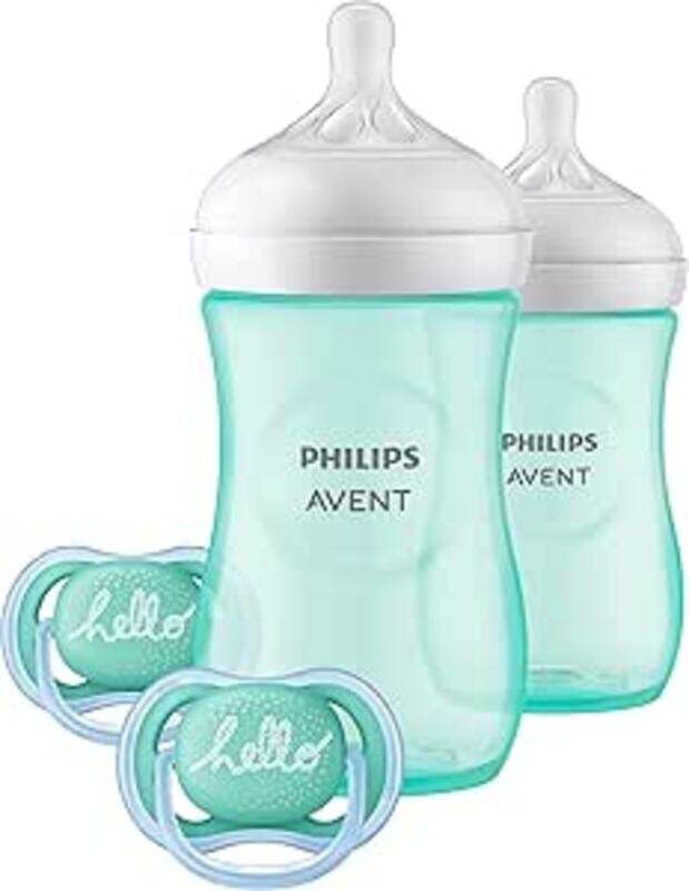 

Philips Avent Natural Feeding Bottle Green Set