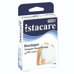 Max Istacare Gauze Triangular Bandage 36X36X51