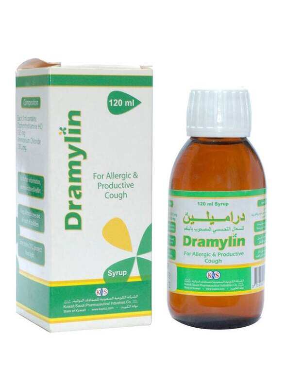 

Kspico Dramylin Adult Syrup 120Ml