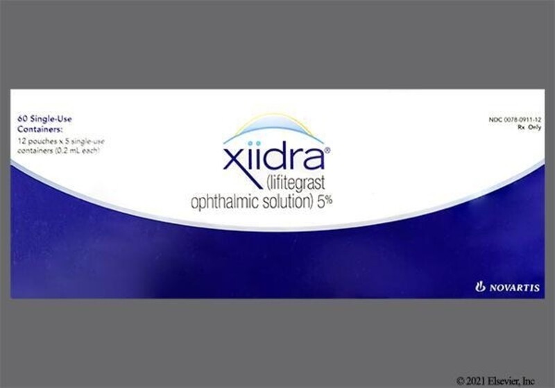 

Xiidra 5% Eye Drops 60 Ampules