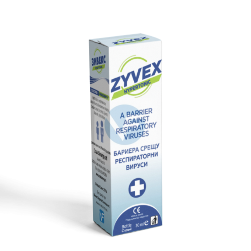 

Zyvex Hypertonic Nasal Spray 30 Ml