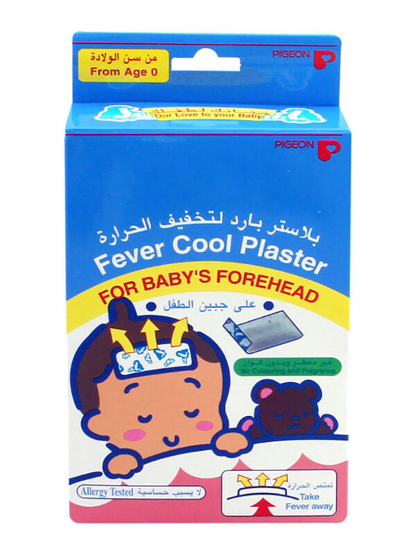 

Pigeon 6 Pieces Fever Cool Plaster