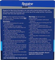 Regaine Extra Strength Hair Regrowth Solution, 60ml