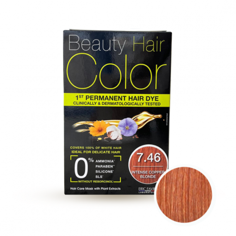 

ERIC FAVRE BEAUTY HAIR COLOR 7.46 INTENSE COPPER BLONDE