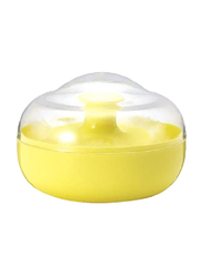 Pigeon Powder Case with Puff for Baby, Yellow
