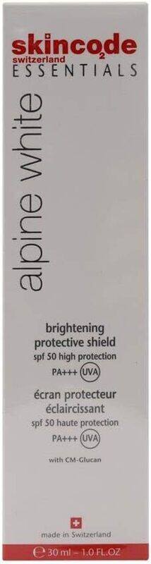

Skincode Alpine White Brightening Protective Shield with SPF 50, 30ml