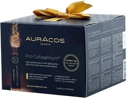 Auracos Pro Collagenium High Performance Anti Aging Drink Three Pack, 14 Bottles
