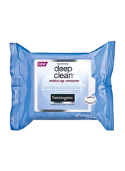 Neutrogena Deep Clean Make-Up Remover, 25 Wipes, White